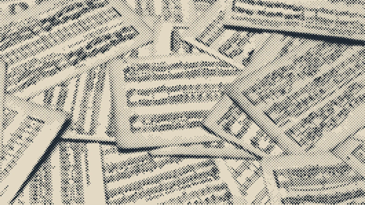 A stack of old sheet music.
