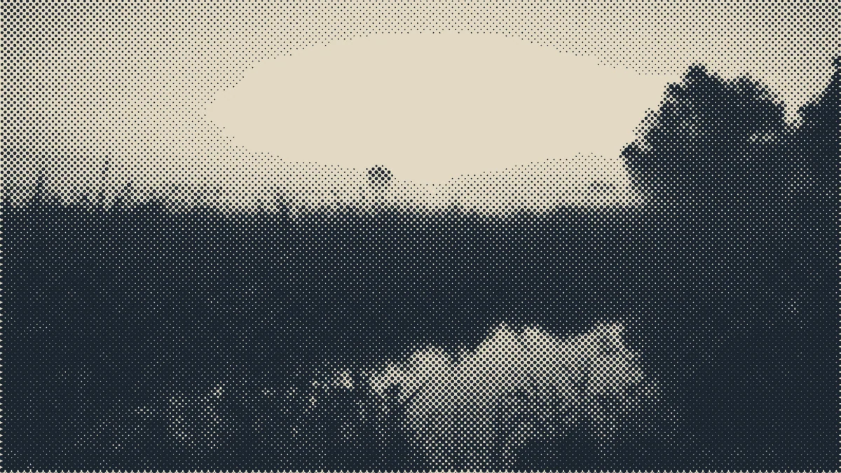Mist over a river.