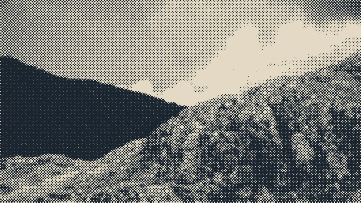 The mountains of Snowdonia.